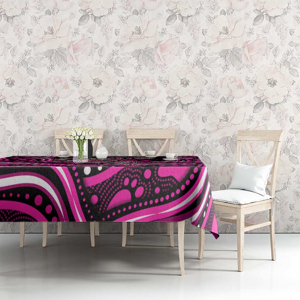 Sydney Sixers Cricket Tablecloth Australian Cricket Mascot - Modern Indigenous Style
