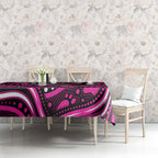 Sydney Sixers Cricket Tablecloth Australian Cricket Mascot - Modern Indigenous Style