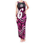 Sydney Sixers Cricket Tank Maxi Dress Australian Cricket Mascot - Modern Indigenous Style