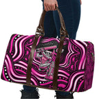 Sydney Sixers Cricket Travel Bag Australian Cricket Mascot - Modern Indigenous Style