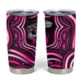 Sydney Sixers Cricket Tumbler Cup Australian Cricket Mascot - Modern Indigenous Style