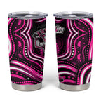 Sydney Sixers Cricket Tumbler Cup Australian Cricket Mascot - Modern Indigenous Style