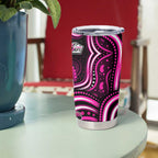 Sydney Sixers Cricket Tumbler Cup Australian Cricket Mascot - Modern Indigenous Style
