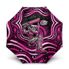 Sydney Sixers Cricket Umbrella Australian Cricket Mascot - Modern Indigenous Style