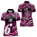 Sydney Sixers Cricket Women Polo Shirt Australian Cricket Mascot - Modern Indigenous Style