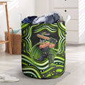Sydney Thunder Cricket Laundry Basket Australian Cricket Mascot - Modern Indigenous Style