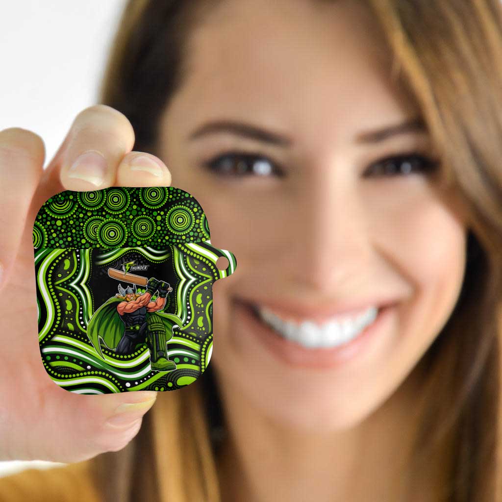 Sydney Thunder Cricket AirPods Case Australian Cricket Mascot - Modern Indigenous Style