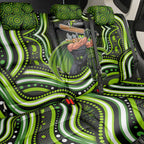 Sydney Thunder Cricket Back Car Seat Cover Australian Cricket Mascot - Modern Indigenous Style