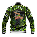 Sydney Thunder Cricket Baseball Jacket Australian Cricket Mascot - Modern Indigenous Style