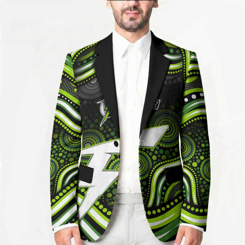 Sydney Thunder Cricket Blazer Australian Cricket Mascot - Modern Indigenous Style