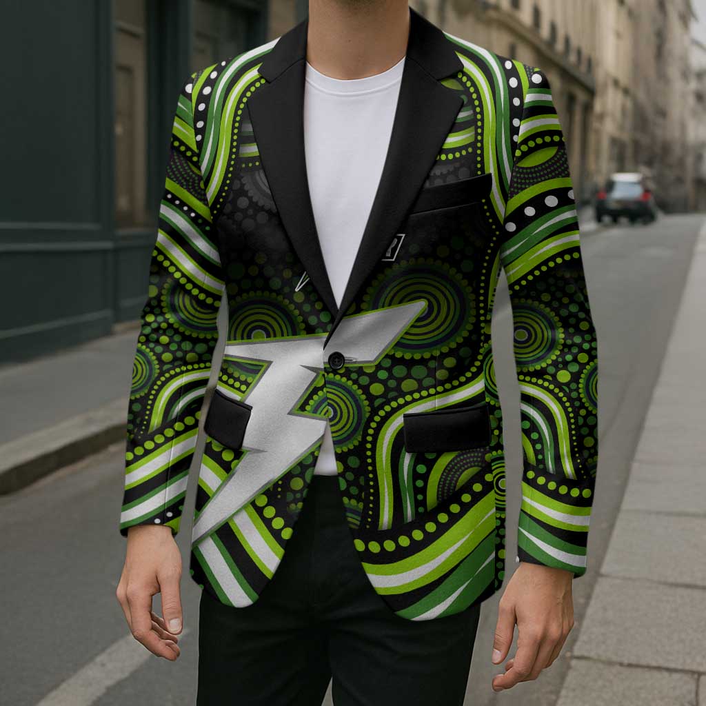 Sydney Thunder Cricket Blazer Australian Cricket Mascot - Modern Indigenous Style