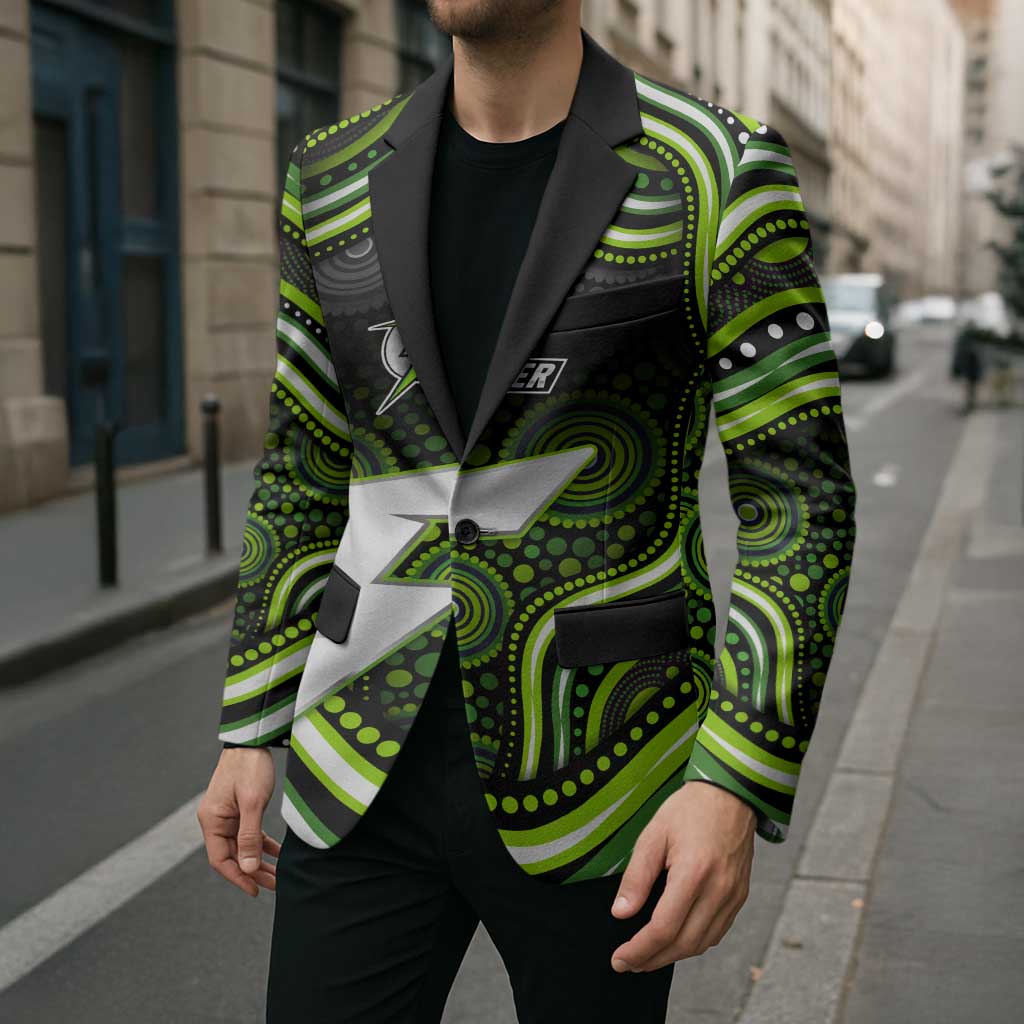 Sydney Thunder Cricket Blazer Australian Cricket Mascot - Modern Indigenous Style