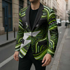 Sydney Thunder Cricket Blazer Australian Cricket Mascot - Modern Indigenous Style