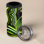 Sydney Thunder Cricket 4 in 1 Can Cooler Tumbler Australian Cricket Mascot - Modern Indigenous Style