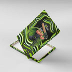 Sydney Thunder Cricket Canvas Wall Art Australian Cricket Mascot - Modern Indigenous Style
