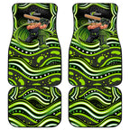Sydney Thunder Cricket Car Mats Australian Cricket Mascot - Modern Indigenous Style