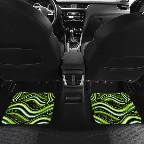 Sydney Thunder Cricket Car Mats Australian Cricket Mascot - Modern Indigenous Style