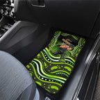 Sydney Thunder Cricket Car Mats Australian Cricket Mascot - Modern Indigenous Style