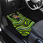Sydney Thunder Cricket Car Mats Australian Cricket Mascot - Modern Indigenous Style