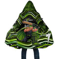 Sydney Thunder Cricket Cloak Australian Cricket Mascot - Modern Indigenous Style