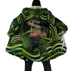 Sydney Thunder Cricket Cloak Australian Cricket Mascot - Modern Indigenous Style