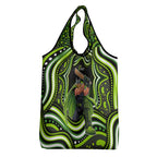 Sydney Thunder Cricket Grocery Bag Australian Cricket Mascot - Modern Indigenous Style