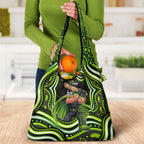 Sydney Thunder Cricket Grocery Bag Australian Cricket Mascot - Modern Indigenous Style