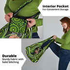 Sydney Thunder Cricket Grocery Bag Australian Cricket Mascot - Modern Indigenous Style