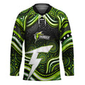 Sydney Thunder Cricket Hockey Jersey Australian Cricket Mascot - Modern Indigenous Style