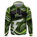Sydney Thunder Cricket Hoodie Australian Cricket Mascot - Modern Indigenous Style