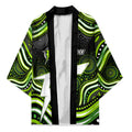 Sydney Thunder Cricket Kimono Australian Cricket Mascot - Modern Indigenous Style