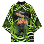 Sydney Thunder Cricket Kimono Australian Cricket Mascot - Modern Indigenous Style