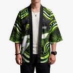Sydney Thunder Cricket Kimono Australian Cricket Mascot - Modern Indigenous Style