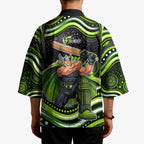 Sydney Thunder Cricket Kimono Australian Cricket Mascot - Modern Indigenous Style