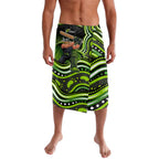 Sydney Thunder Cricket Lavalava Australian Cricket Mascot - Modern Indigenous Style