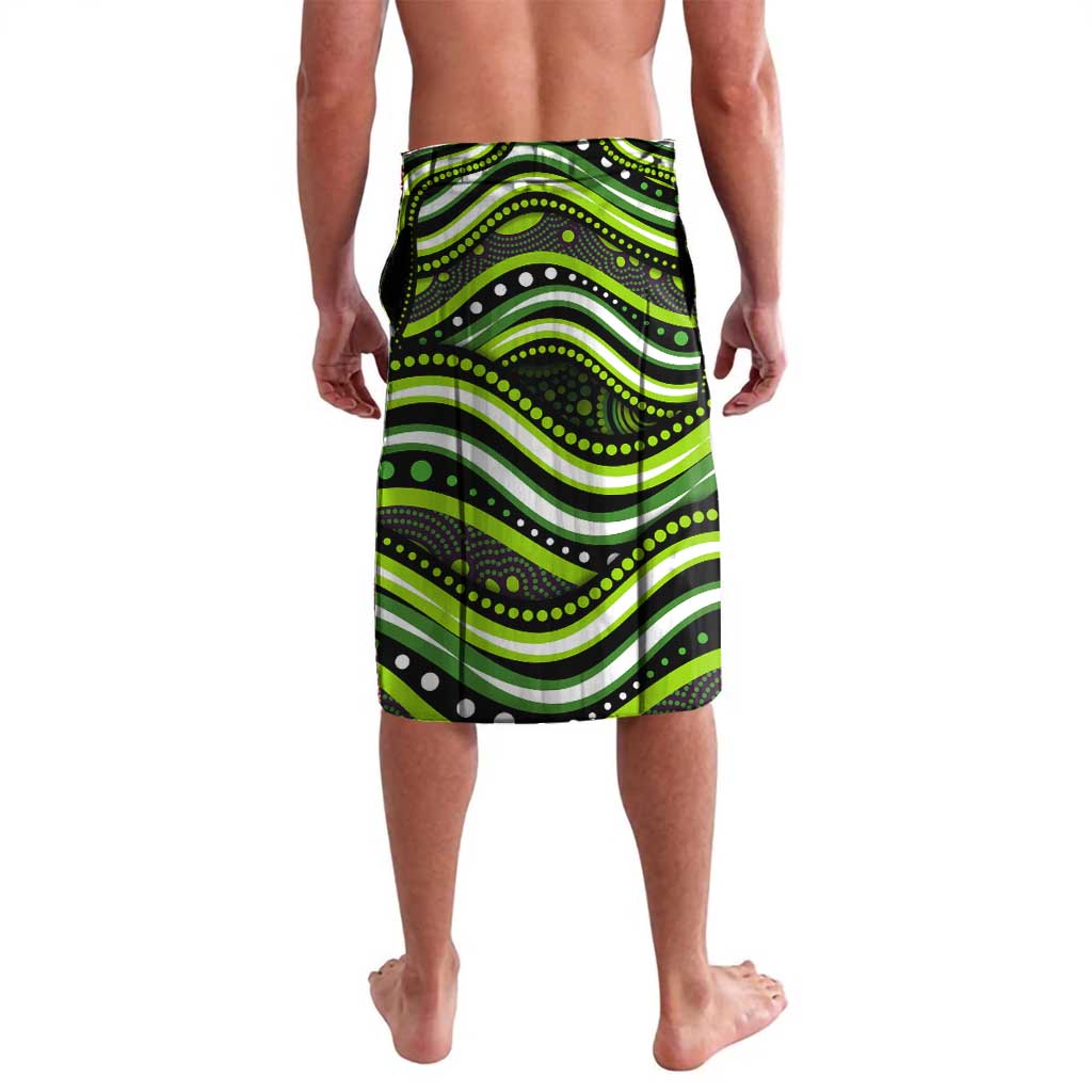 Sydney Thunder Cricket Lavalava Australian Cricket Mascot - Modern Indigenous Style