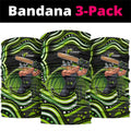 Sydney Thunder Cricket Neck Gaiter Australian Cricket Mascot - Modern Indigenous Style