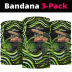 Sydney Thunder Cricket Neck Gaiter Australian Cricket Mascot - Modern Indigenous Style