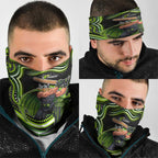 Sydney Thunder Cricket Neck Gaiter Australian Cricket Mascot - Modern Indigenous Style