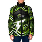 Sydney Thunder Cricket Padded Jacket Australian Cricket Mascot - Modern Indigenous Style