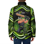 Sydney Thunder Cricket Padded Jacket Australian Cricket Mascot - Modern Indigenous Style
