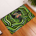 Sydney Thunder Cricket Rubber Doormat Australian Cricket Mascot - Modern Indigenous Style