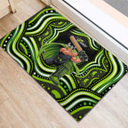 Sydney Thunder Cricket Rubber Doormat Australian Cricket Mascot - Modern Indigenous Style