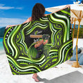 Sydney Thunder Cricket Sarong Australian Cricket Mascot - Modern Indigenous Style