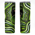 Sydney Thunder Cricket Skinny Tumbler Australian Cricket Mascot - Modern Indigenous Style