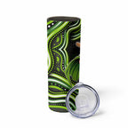 Sydney Thunder Cricket Skinny Tumbler Australian Cricket Mascot - Modern Indigenous Style