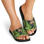 Sydney Thunder Cricket Slide Sandals Australian Cricket Mascot - Modern Indigenous Style