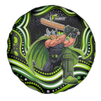 Sydney Thunder Cricket Spare Tire Cover Australian Cricket Mascot - Modern Indigenous Style