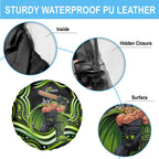 Sydney Thunder Cricket Spare Tire Cover Australian Cricket Mascot - Modern Indigenous Style