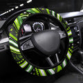 Sydney Thunder Cricket Steering Wheel Cover Australian Cricket Mascot - Modern Indigenous Style